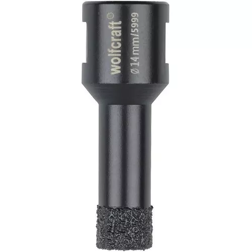 cumpără Set de tubulare, bite, duze Wolfcraft Coroana de gaurit diamantata Ceramic 14mm 5999000 în Chișinău 