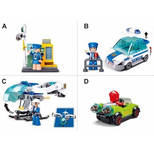 купить Конструктор Sluban B1217 Poliția de patrulare (în as.) в Кишинёве 