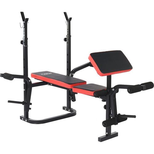 cumpără Banca pentru antrenament de forţă FunFit 4807 Black/Red în Chișinău 