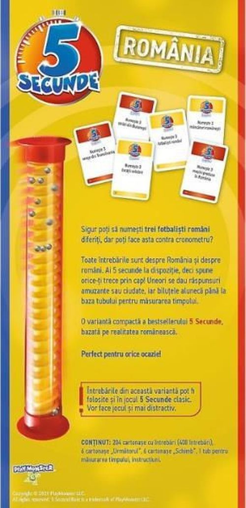 купить Настольная игра Trefl K02166 Joc de societate 5 secunde в Кишинёве 