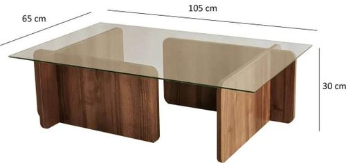 купить Журнальный столик Trendy Escape 105x30x65 см в Кишинёве 