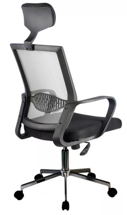 купить Офисное кресло Akord OCF-9 (Black/Gray) в Кишинёве 