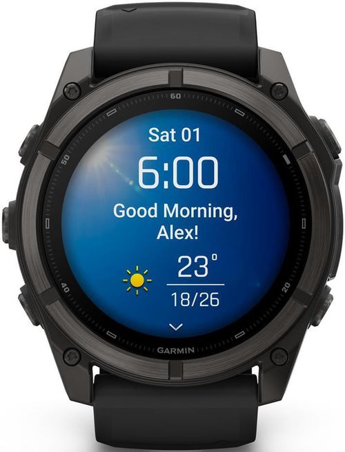 cumpără Ceas inteligent Garmin Fenix 9, 51mm, Carbon DLC, Black Band (010-04763-11) în Chișinău 