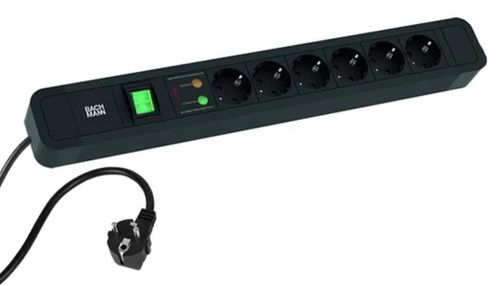 cumpără Filtru electric BACHMANN 350.011 PRIMO 2 6xCEE7/3 1XUSS 2m în Chișinău 