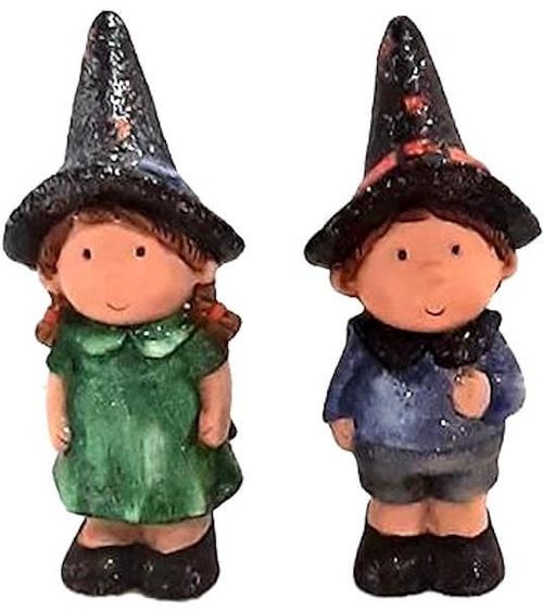 cumpără Decor Promstore 45094 Фигурка Halloween Мальчик / Девочка 13cm în Chișinău 