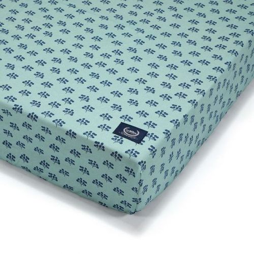 Простынь хлопковая La Millou Les Bleu Fleurs 60×120 см 