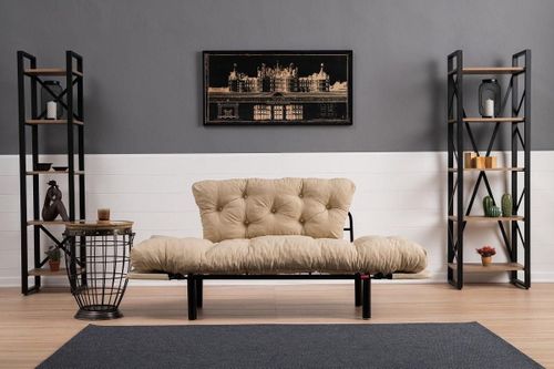 cumpără Canapea Trendy Nitta Crema, 70x85x155cm în Chișinău 