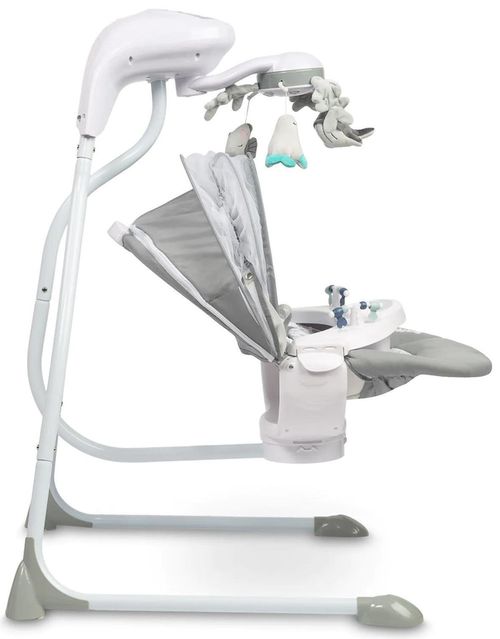 купить Детское кресло-качалка Caretero 8094 Raffi Графитовые в Кишинёве 