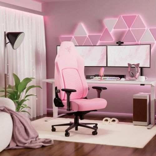 cumpără Fotoliu de birou Razer RZ38-04900900-R3G1 Chair Iskur V2 NewGen Quartz în Chișinău 