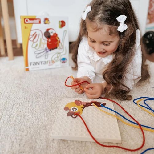 купить Набор для творчества Quercetti QT 576 Fantafilo' Zoo в Кишинёве 