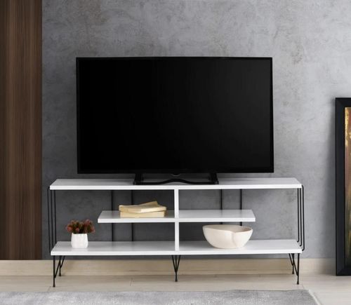 купить Тумба напольная для TV Trendy Eze, Alb 120x44x30cm в Кишинёве 