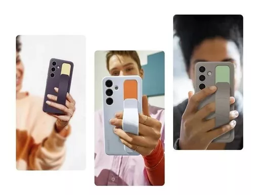 купить Чехол для смартфона Samsung EF-GS926 Standing Grip Case S24+ Light Blue в Кишинёве 