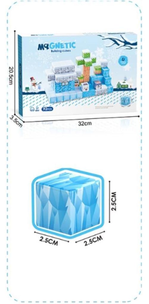 cumpără Set de construcție Essa CH1264 Căsuța de zăpadă, 92piese în Chișinău 