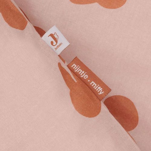 cumpără Lenjerie de pat pentru copii Jollein 003-005-68054 Set Huse de plapuma si perna Miffy Shadow Wild Rose, 100x140 cm în Chișinău 