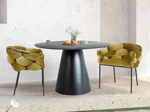 купить Стул Signal Norte velvet czarny stelaz/curry bluvel 68 в Кишинёве 