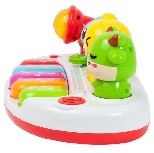 купить Музыкальная игрушка Noriel NOR6357 Bebe Pian cu Microfon в Кишинёве 