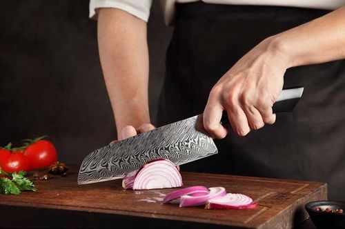 купить Нож Takumi Honnō Santoku Knife (TK-B32-RS) в Кишинёве 