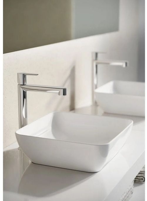 cumpără Lavoar Ravak UNI 380 S Slim 380x380x125mm White XJX01138001 în Chișinău 