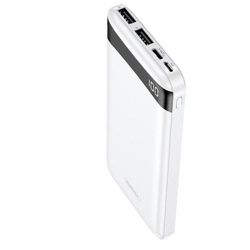 купить Аккумулятор внешний USB (Powerbank) Remax RPP-258 White, 10000mAh в Кишинёве 