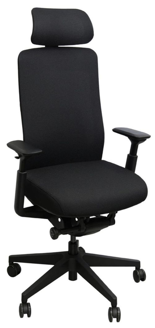 купить Офисное кресло Deco Nelson +Slide (8016A) Black в Кишинёве 