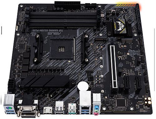 cumpără Placa de baza ASUS TUF GAMING A520M-PLUS A520, AM4, Dual DDR4 4800MHz, PCI-E 3.0 x16, D-Sub/DVI-D/HDMI 2.1, USB 3.2, SATA RAID 6Gb/s, M.2 x4 Socket, SB 8-Ch., GigabitLAN, Aura Sync RGB, (placa de baza/материнская плата) în Chișinău 