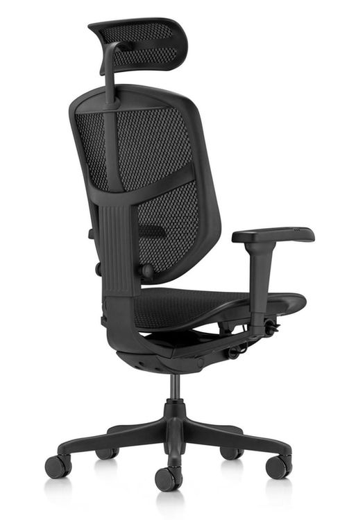 купить Офисное кресло ART Enjoy Ultra Black T-168-B1 EJU-B-HAM-4D_NY в Кишинёве 