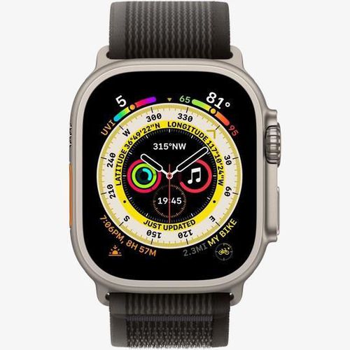 cumpără Ceas inteligent Apple Watch Ultra GPS/Cellular Titanium 49mm Black/Gray MQFW3 în Chișinău 