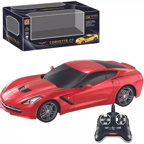 cumpără Jucărie cu telecomandă RC Cars 866-2429 CORVETTE C7 1:24 cu telecomandă, 3 culori în Chișinău 