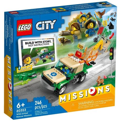 купить Конструктор Lego 60353 Wild Animal Rescue Missions в Кишинёве 