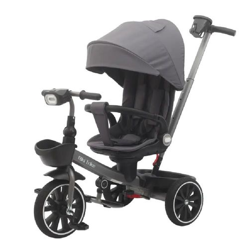 купить Велосипед-коляска Richi (64590) Tricicleta gri pentru copii (JTR189) в Кишинёве 