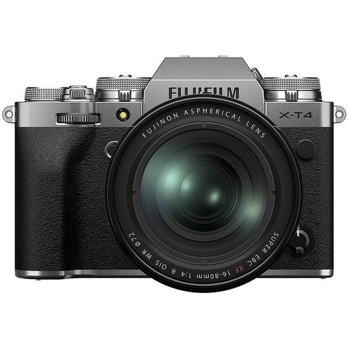 cumpără Fujifilm X-T4 silver XF16-80mm R WR OIS Kit, Mirrorless Digital Camera Fujifilm X System 16651277 (Aparat fotografic) în Chișinău 