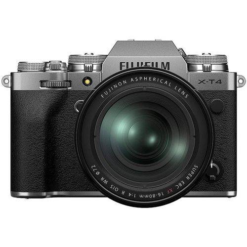 купить Fujifilm X-T4 silver XF16-80mm R WR OIS Kit, Mirrorless Digital Camera Fujifilm X System 16651277 (Aparat fotografic) в Кишинёве 