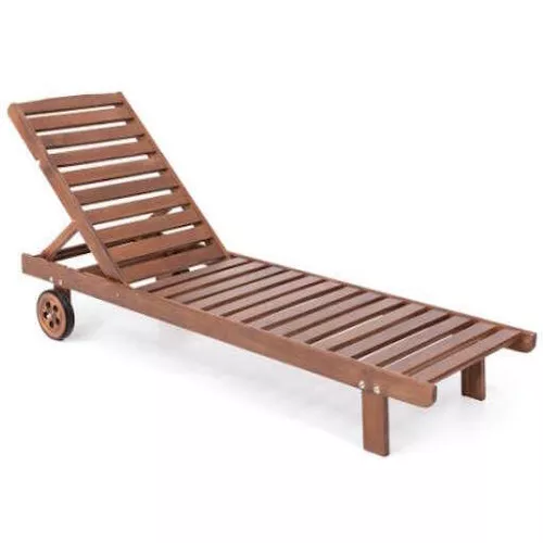 купить Садовая мебель SunYard Șezlong pe rotile cu saltea 5cm в Кишинёве 