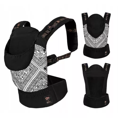 cumpără Marsupiu pentru copii KinderKraft KNHUGG00BLKBI00 Huggy Bizuu lunar black în Chișinău 