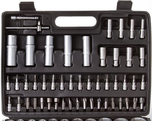 cumpără Set de unelte de mână MAR-POL M58220C Set chei tubulare 108 buc în Chișinău 