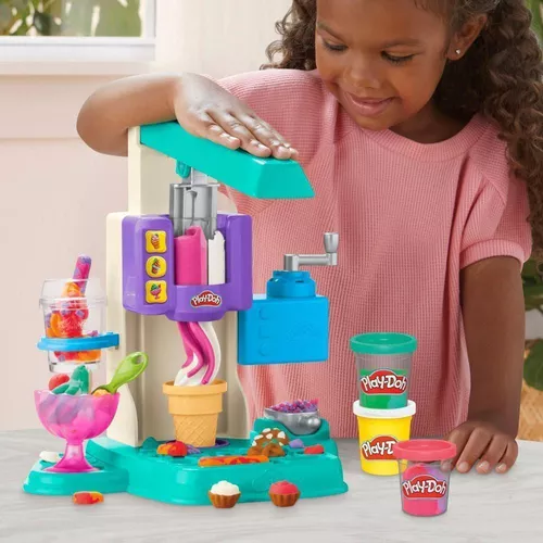 cumpără Set de creație Hasbro G0028 Набор Play-Doh Playset Rainbow Swirl Ice Cream în Chișinău 
