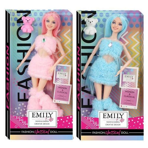 cumpără Păpușă Essa QJ139C Păpușa Emily cu ursuleț (în asort.) în Chișinău 