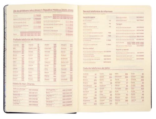 cumpără Carnet IDEE Agenda nedatata B5 Premium Blue (ID.1968) în Chișinău 
