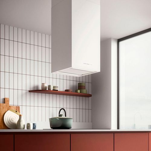 купить Вытяжка Falmec MIRA PLUS ISLAND 40 Europe White (w/o filter pack) в Кишинёве 