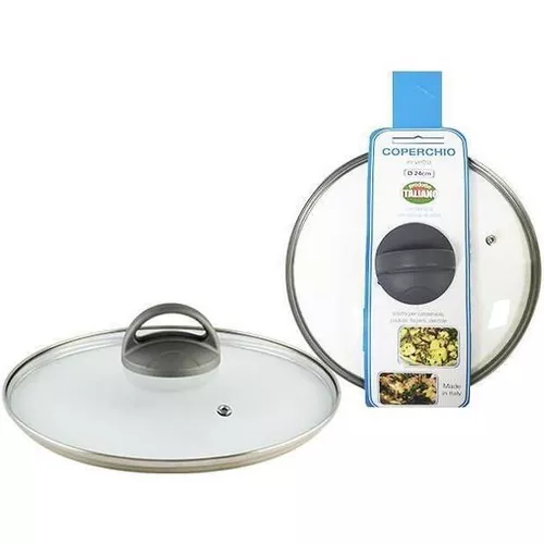 купить Крышка Cucina 40041 Крышка стеклянная 24сm Sasso в Кишинёве 