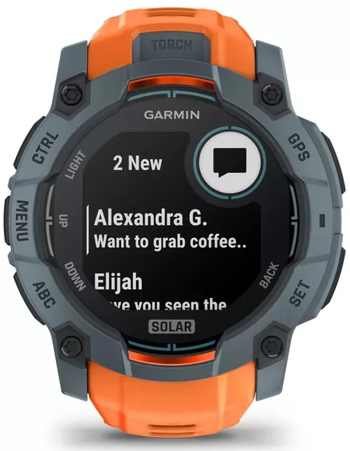 купить Смарт часы Garmin Instinct 3, 50 mm, Solar, Twilight with Solstice Band (010-02935-01) в Кишинёве 