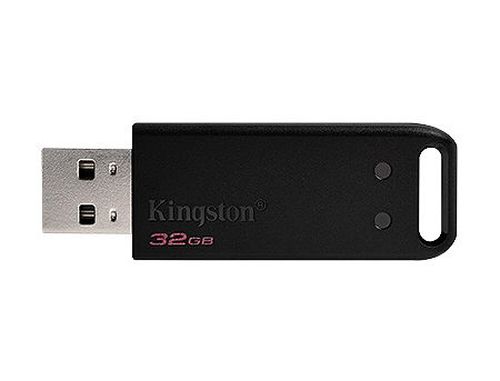 cumpără 64GB USB Flash Drive Kingston DT20/64GB DataTraveler 20 Black, USB 2.0 (memorie portabila Flash USB/внешний накопитель флеш память USB) în Chișinău 