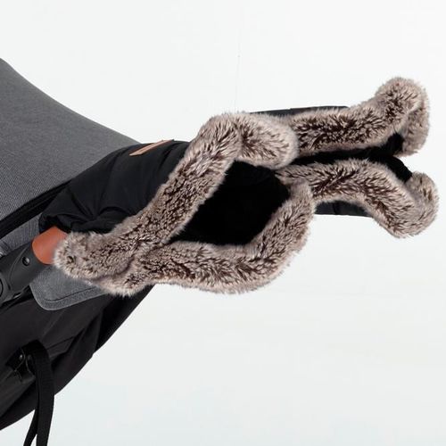 cumpără Accesorii pentru cărucior Petite&Mars 527825 Manusi de iarna pentru carucior Forever Black în Chișinău 