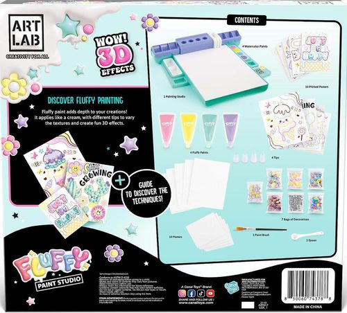 купить Набор для творчества Canal Toys ART017 Fluffy Paint Studio в Кишинёве 