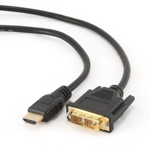 cumpără Cablu IT Cablexpert CC-HDMI-DVI-6 1.8m, male-male în Chișinău 