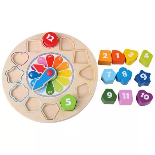 купить Головоломка Hape E8043 Sorter Ceasul fericit в Кишинёве 