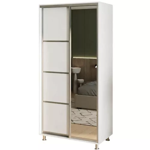 cumpără Dulap my-STYLE C10H0T01AM01-U21, 100x200, белый în Chișinău 