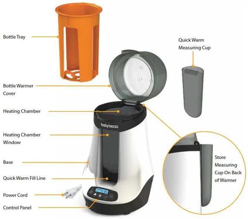 купить Подогреватель BabyBrezza BRZ00139 Умный подогреватель бутылочек с Bluetooth в Кишинёве 