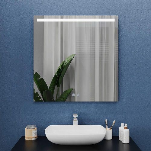 купить Зеркало для ванной Bayro Teta 700x800 LED touch c подогревом в Кишинёве 