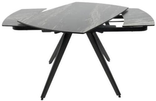 купить Стол Interdepo VIGO Black Galaxy Matt (раскладной) в Кишинёве 